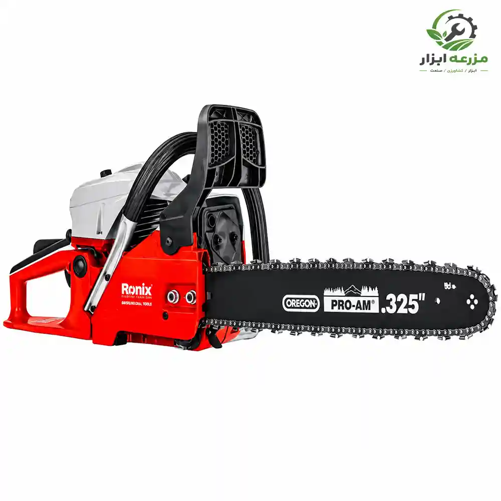 اره زنجیری بنزینی رونیکس 45 سانتی‌متری 1800 وات مدل 4645PRO