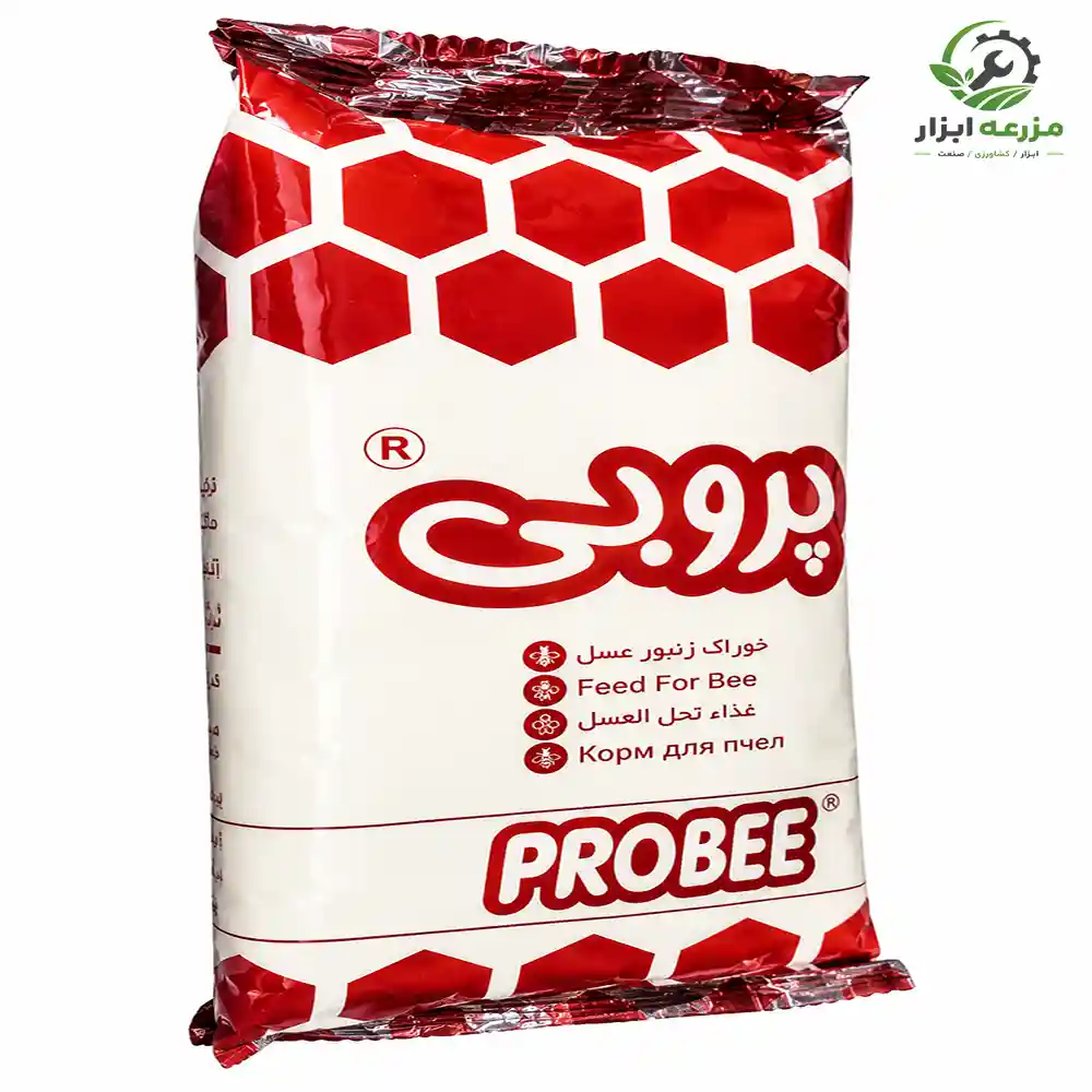 خمیر شیرین جایگزین شکر پروبی مخصوص تغذیه زنبور عسل (۵۰۰ گرم)