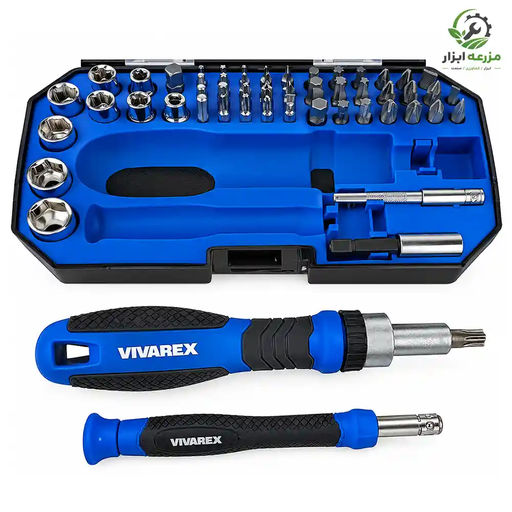 ست پیچ گوشتی و بیت ۵۵ عددی ویوارکس مدل VR5565-SD ست پیچ گوشتی و بیت ۵۵ عددی ویوارکس مدل VR5565-SD
