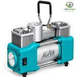 کمپرسور دو سیلندر فندکی و باتری آلور مدل AV-8032 (۱۲ ولت)