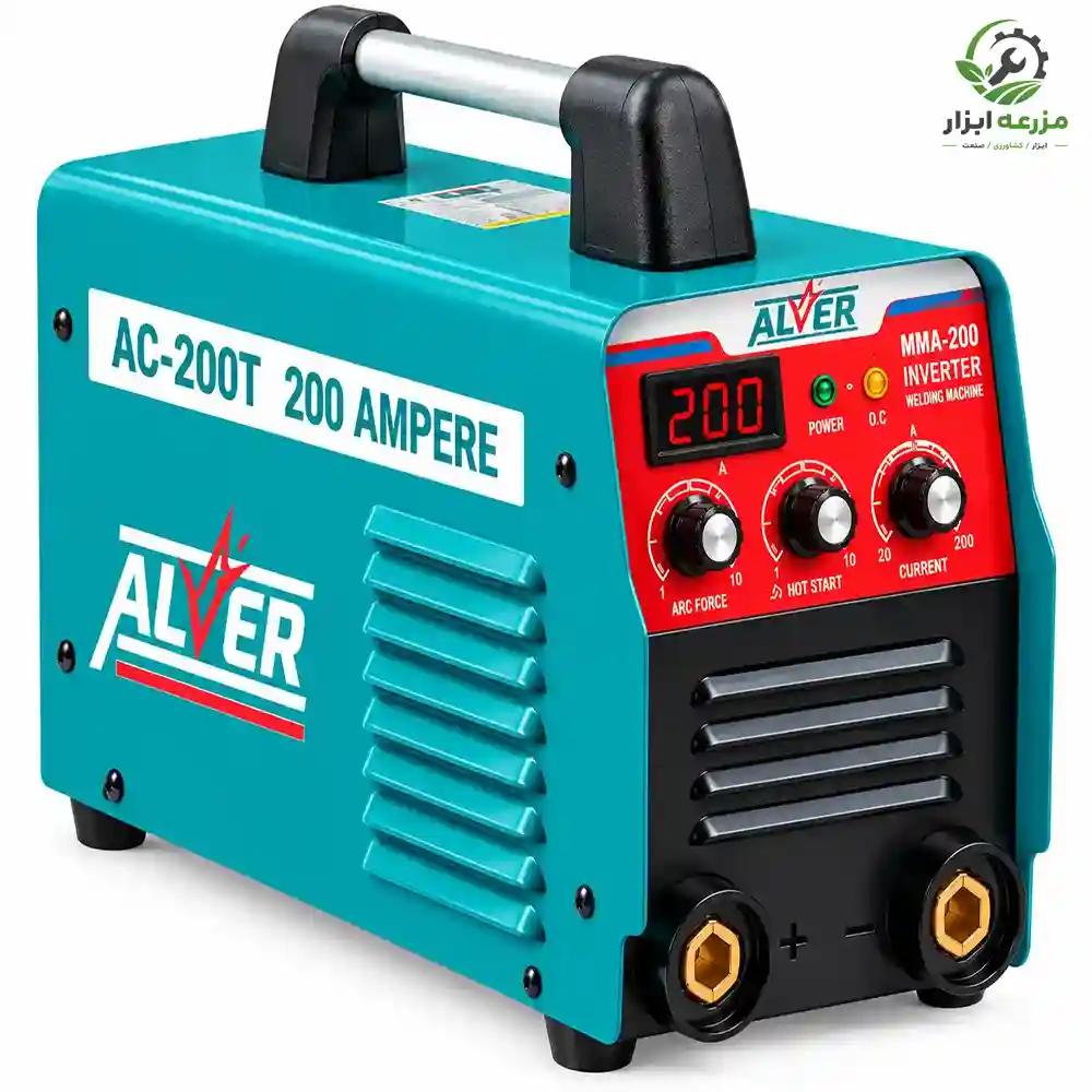 دستگاه جوش اینورتر ۲۰۰ آمپر آلور مدل AV-7021
